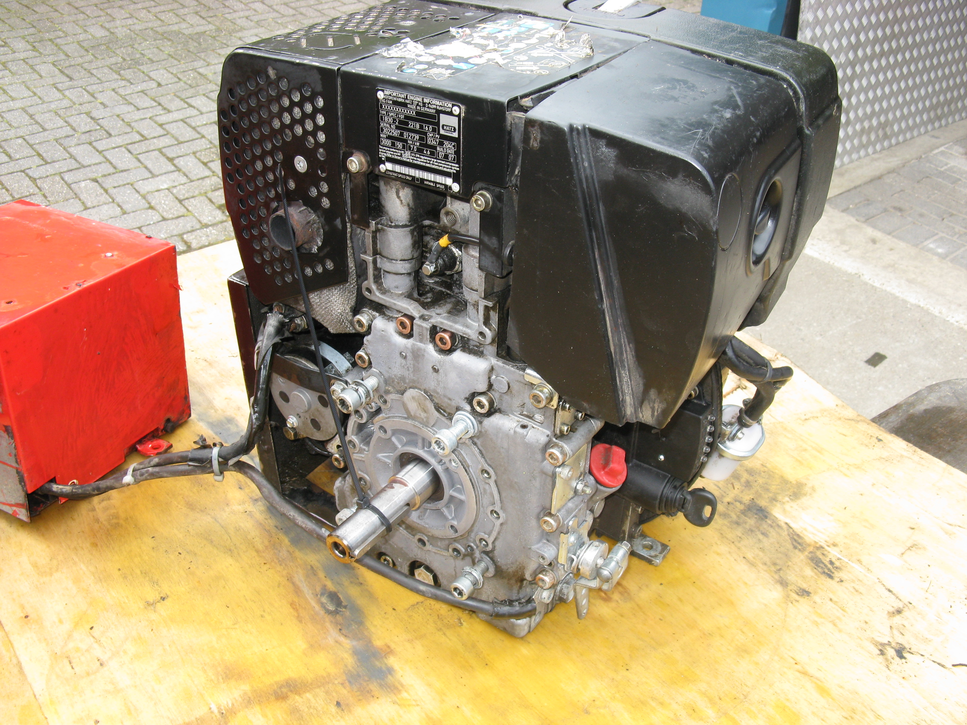 BBA B50 Met Hatz Diesel motor Motorpumpe kaufen Niederlande Apeldoorn,  ZD36119
